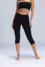 Elastic Waist Pantacourt Legging (Carina)