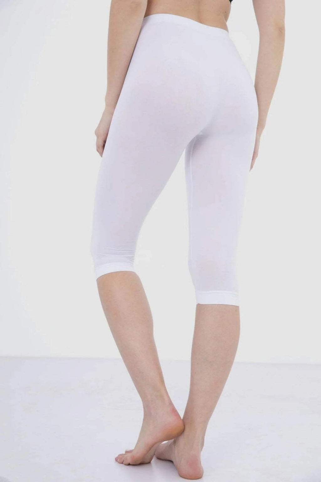 Elastic Waist Pantacourt Legging (Carina)