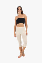Elastic Waist Pantacourt Legging (Carina)