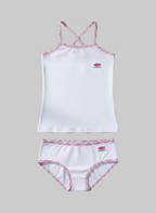 طقم بناتي توب و بانتي