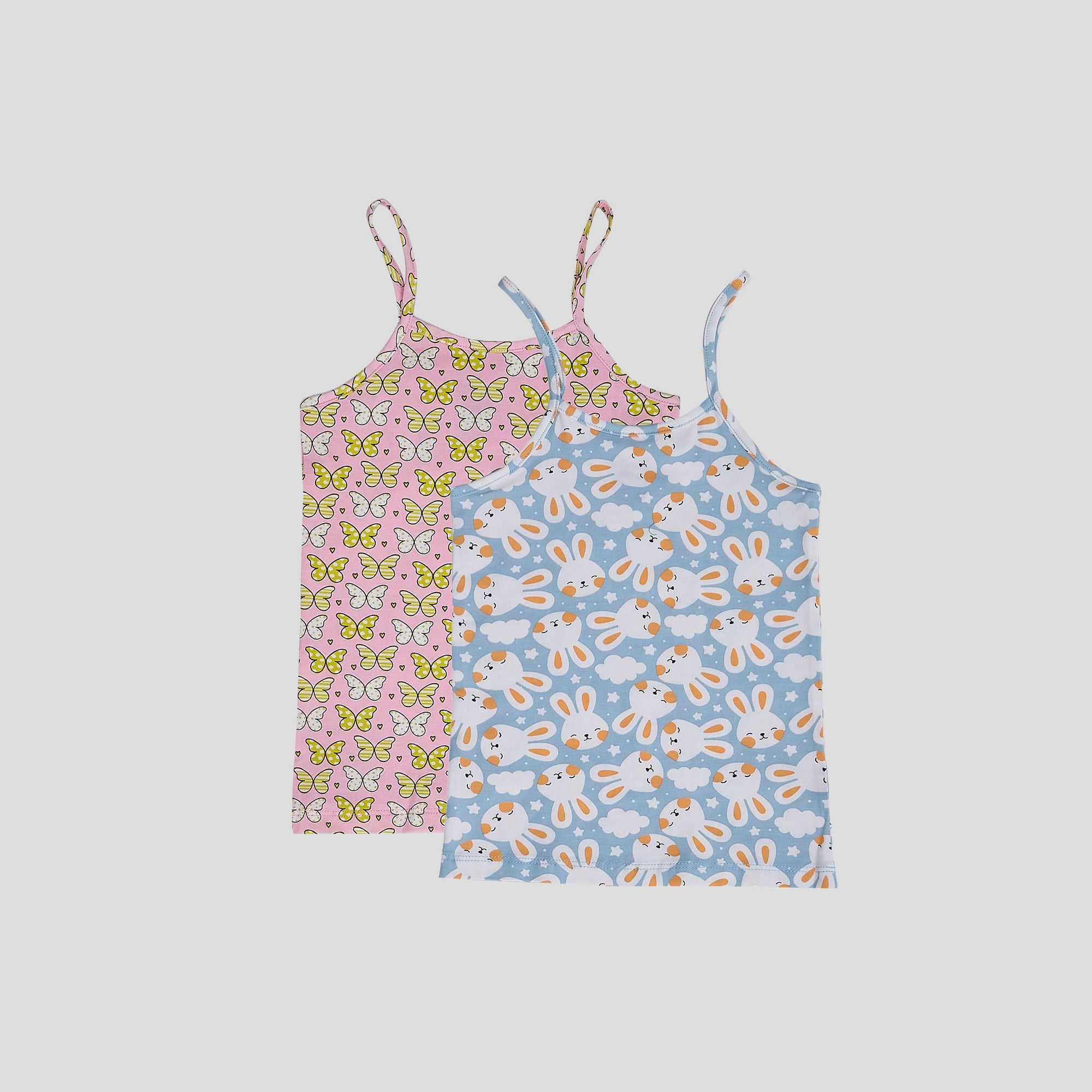 printed Tank Top girls - ( Dice )  ٣ قطع