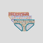 Printed Panties girls (Dice)٣ قطع