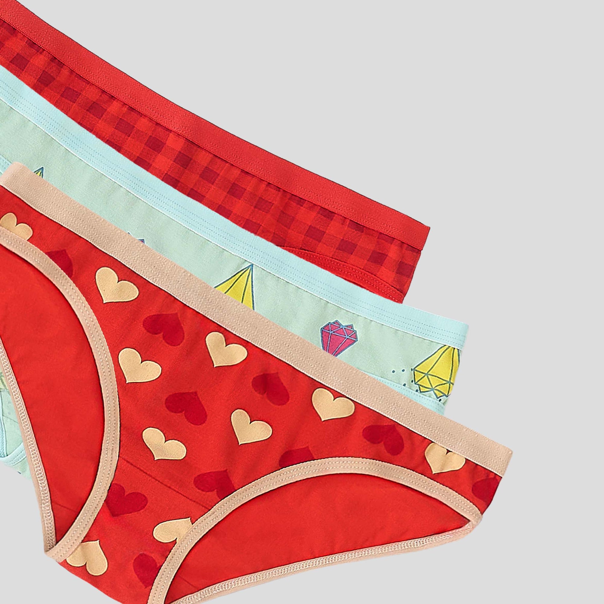 Printed Bikini -( Dice )  ٣ قطع