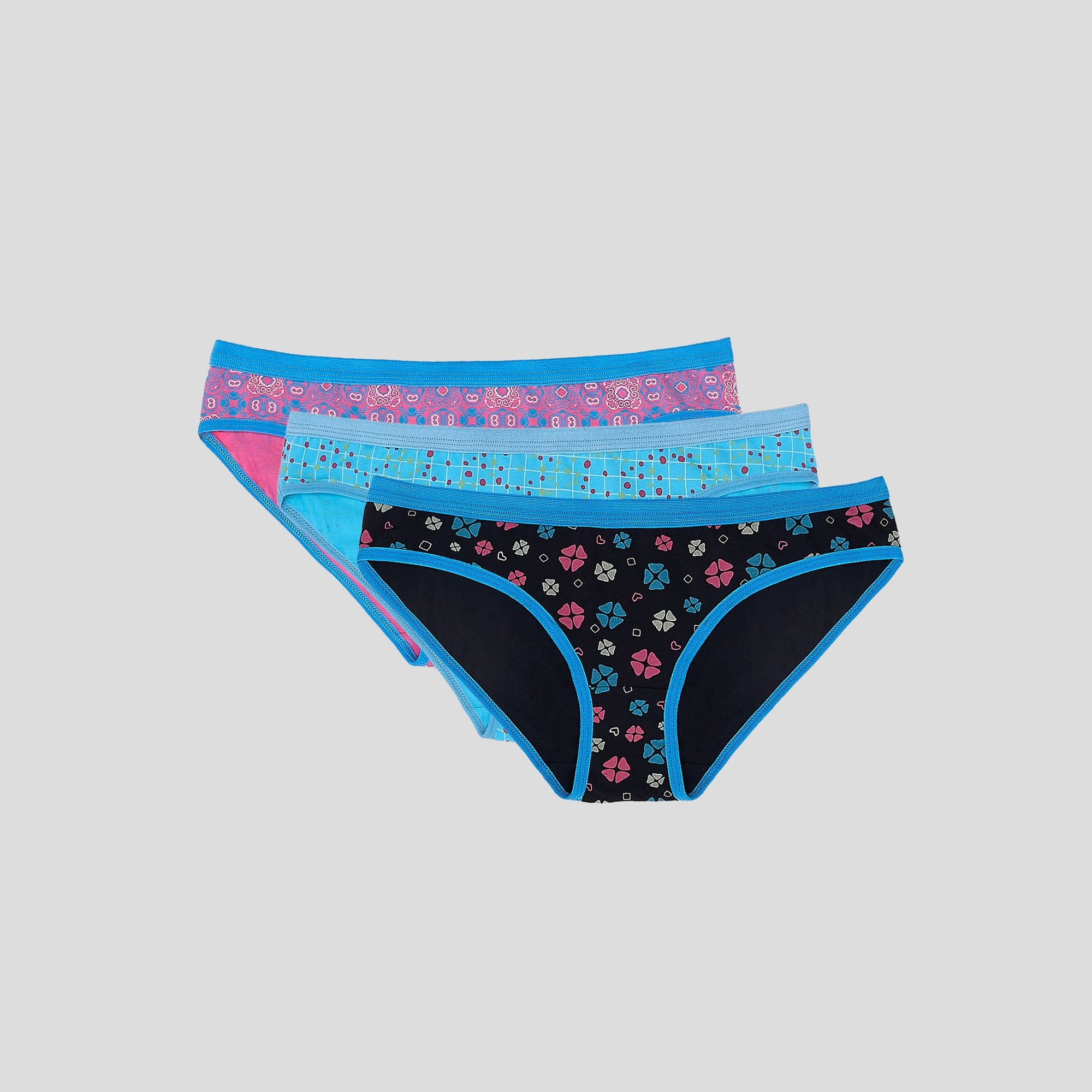 women Printed Bikini - Dice٣ قطع