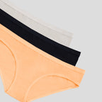 women Plain Bikini Underwear- Dice ٣ قطع