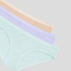 women Plain Bikini Underwear- Dice ٣ قطع