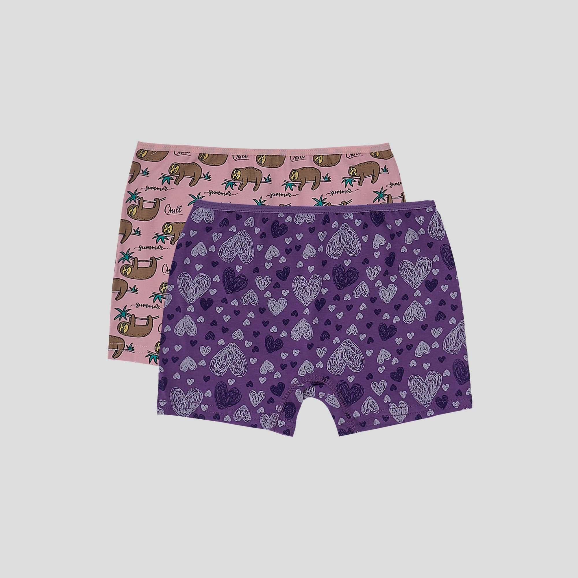 Printed Short girls ( Dice )  ٣ قطع