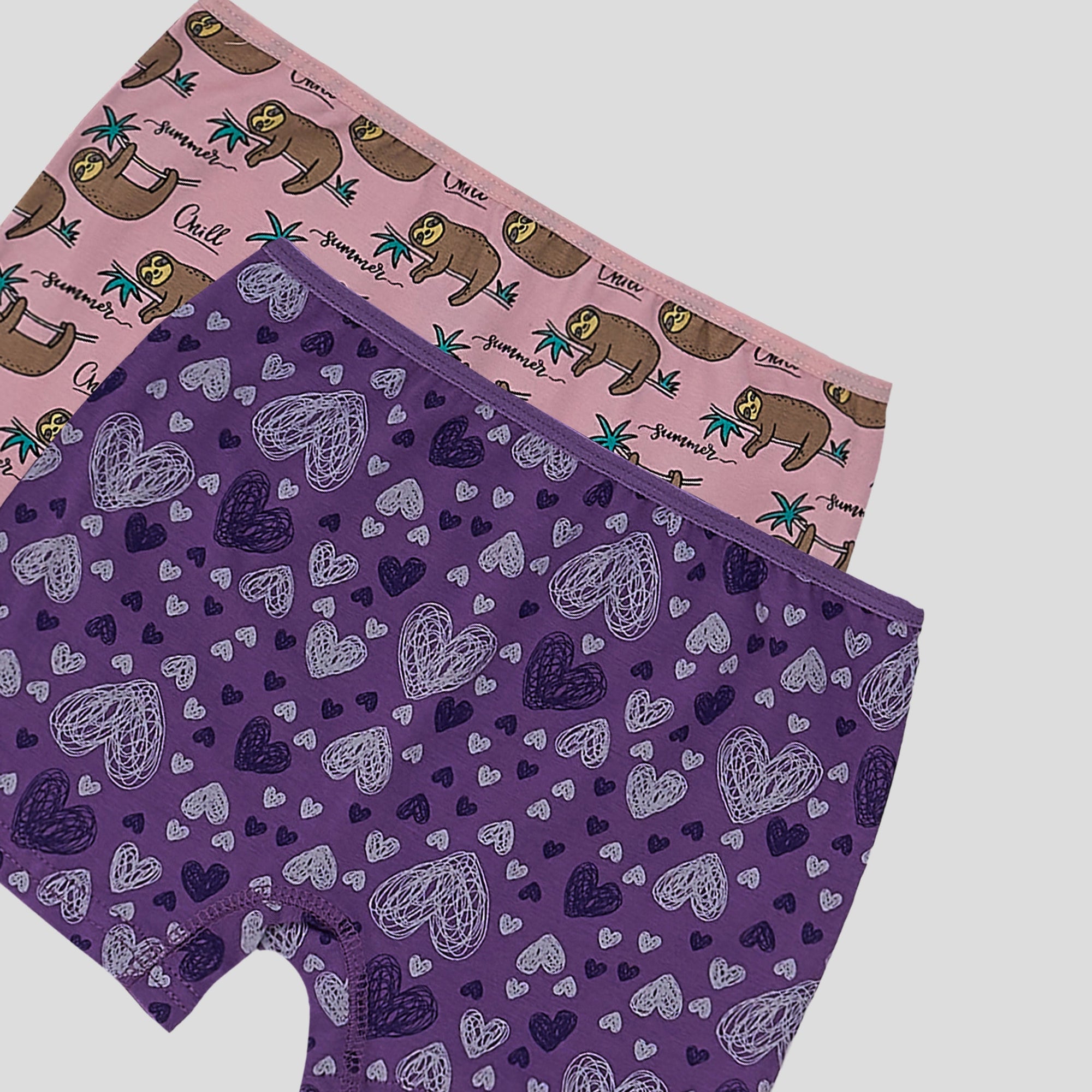 Printed Short girls ( Dice )  ٣ قطع