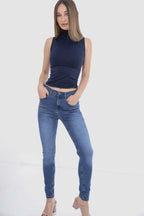 High Neck Sleeveless Top (Carina)