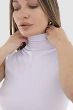 High Neck Sleeveless Top (Carina)