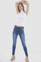 High Neck Sleeveless Top (Carina)