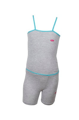 طقم بناتي هارت توب و شورت (Cottonil)