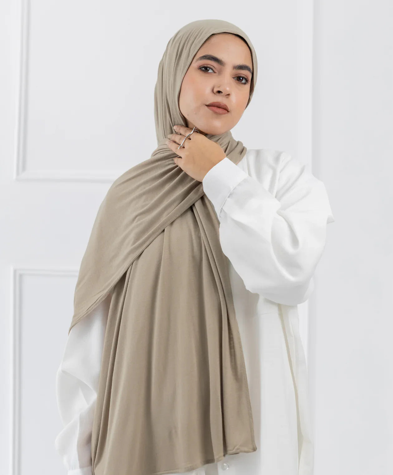 طرحة قطن مقاس صغير(le voile)