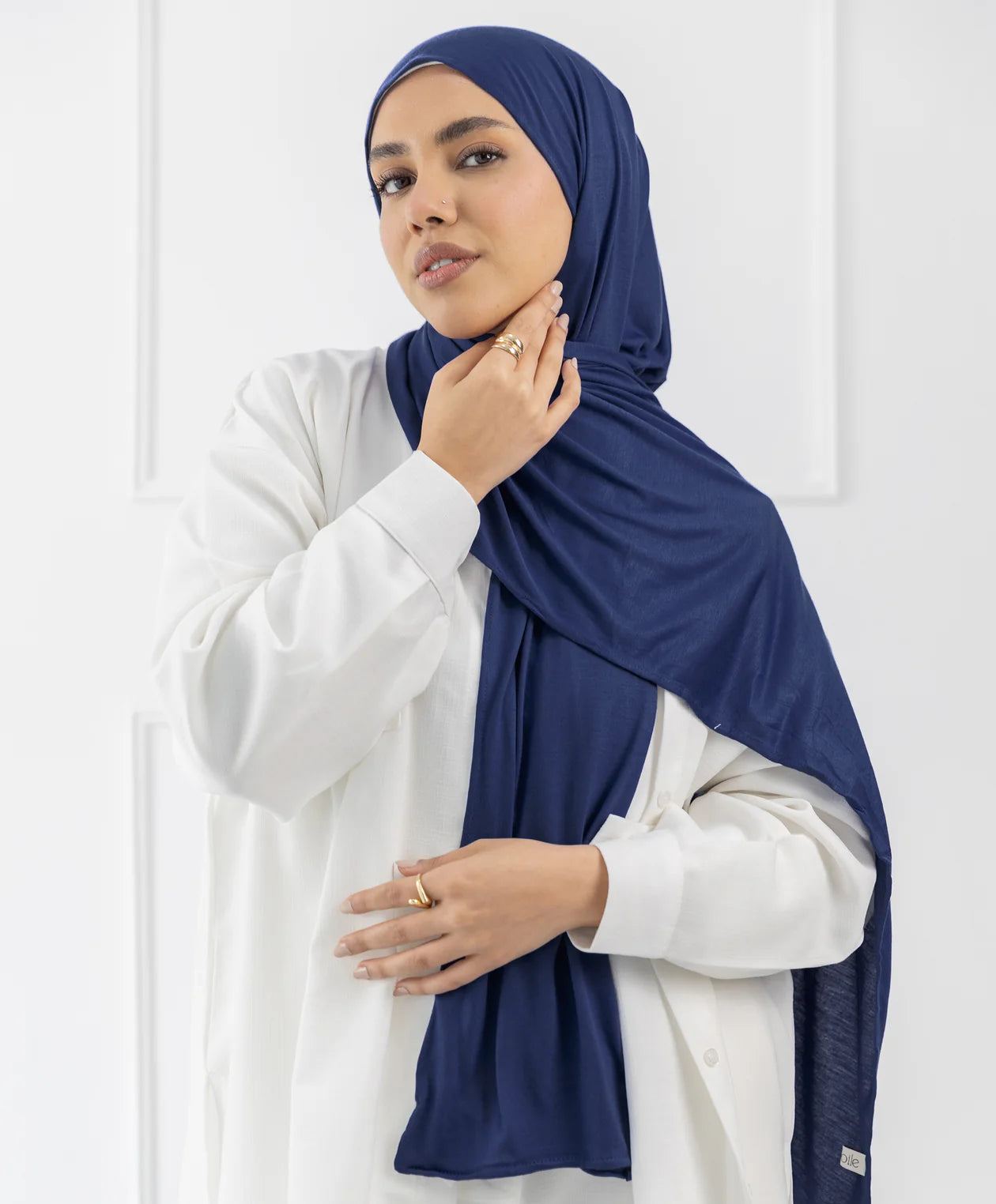 طرحة قطن (مقاس صغير) -  (le voile)  ٣ قطع