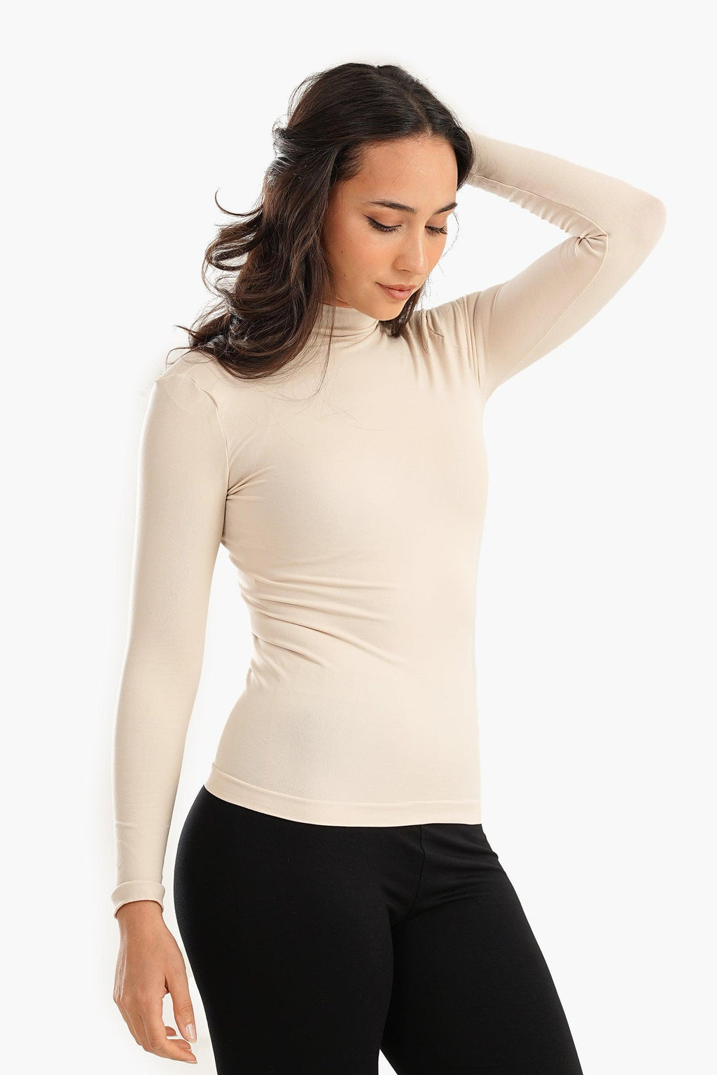 Microfiber Long Sleeves High Neck (Carina)