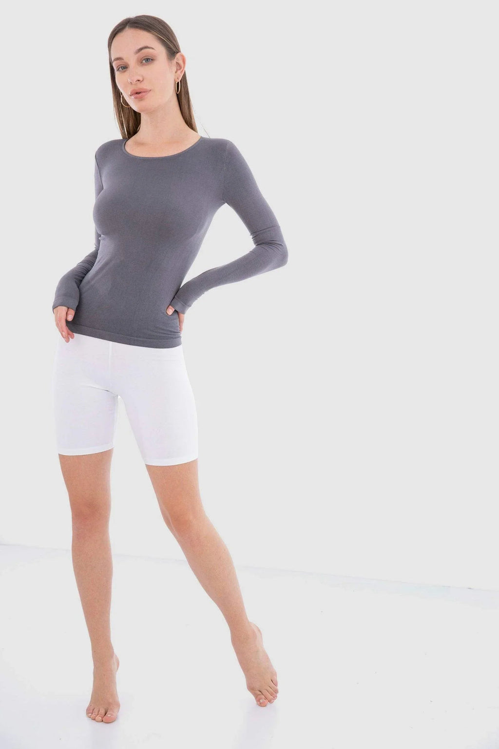 Microfiber Long Sleeves Top (Carina)