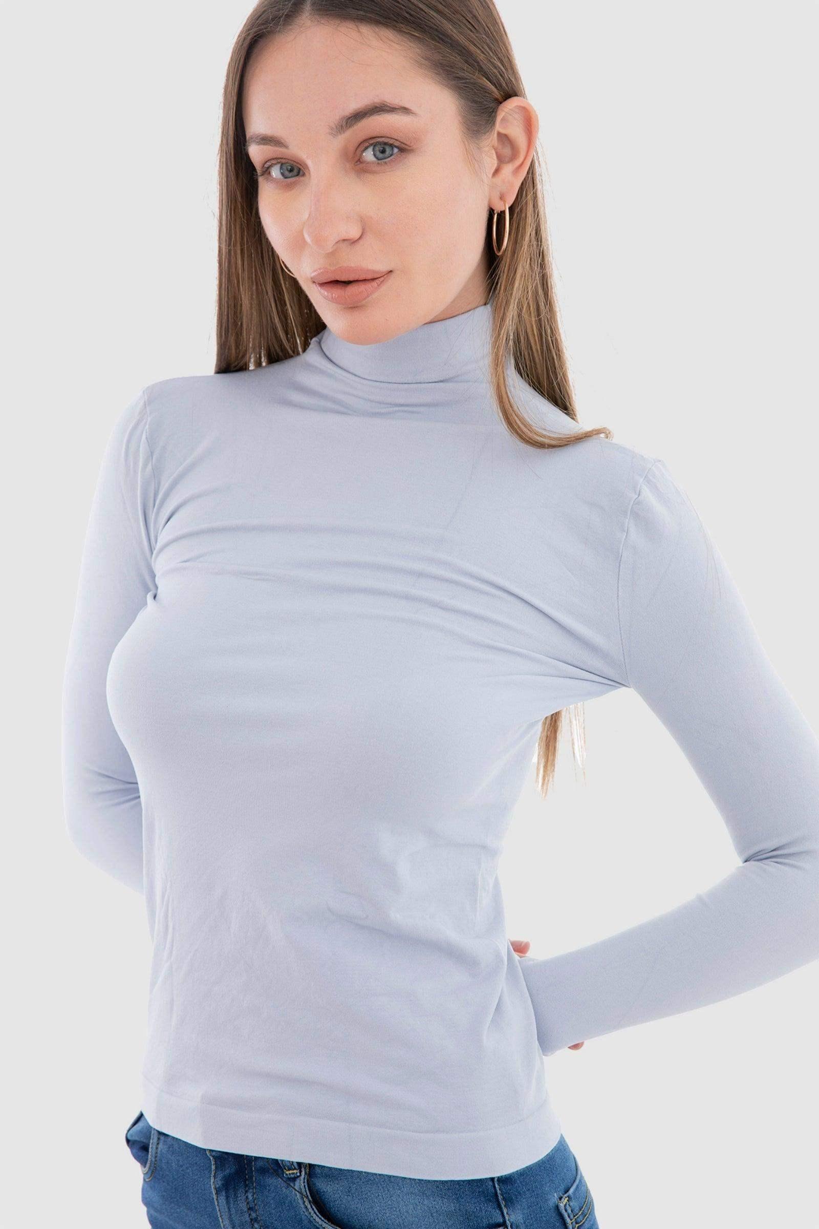 Microfiber Long Sleeves High Neck (Carina)