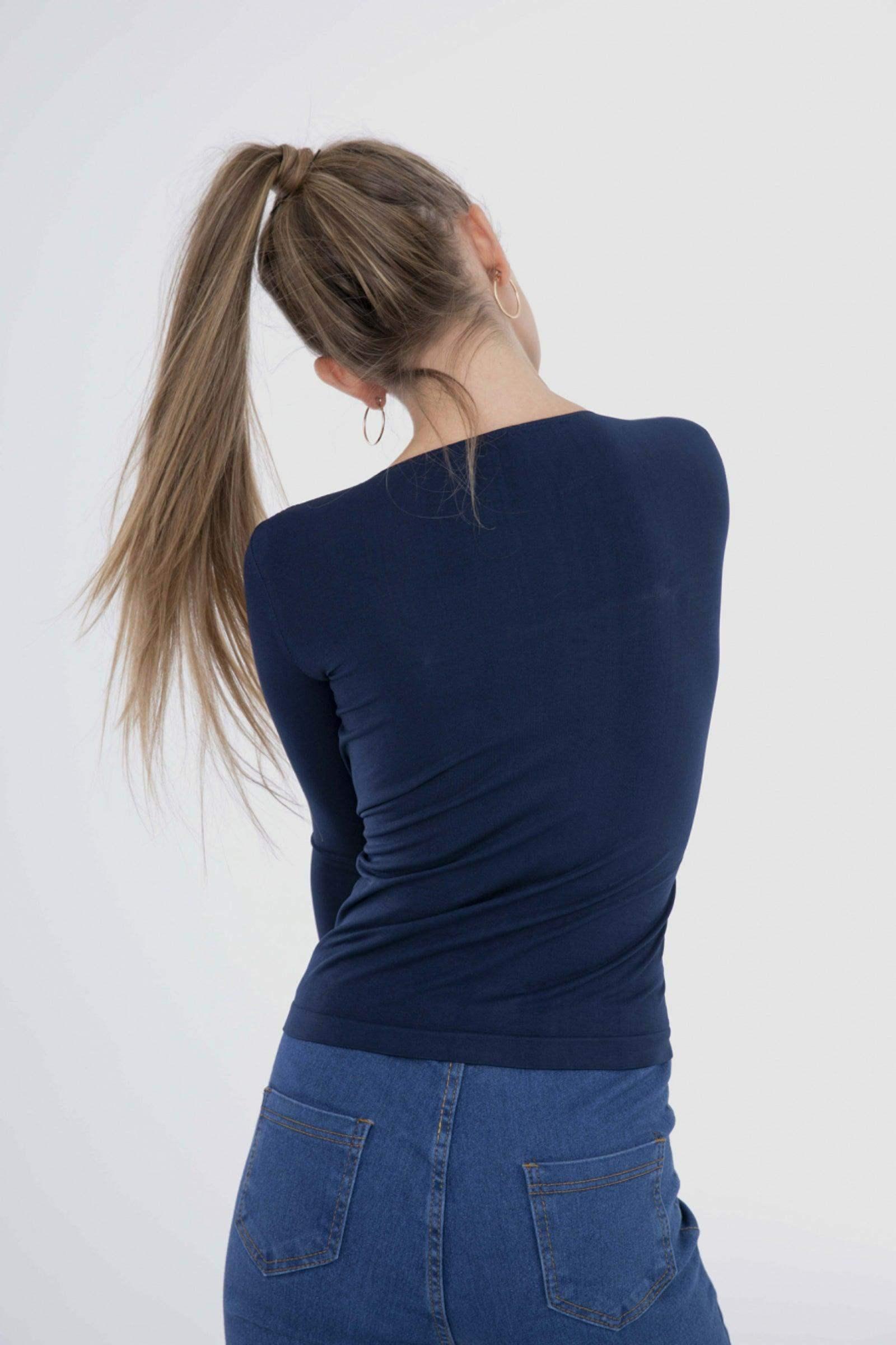 Microfiber Long Sleeves Top (Carina)