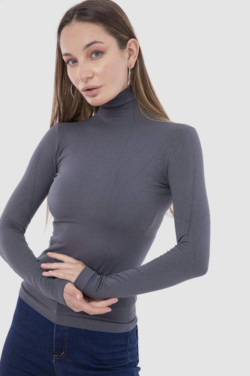 Microfiber Long Sleeves High Neck (Carina)