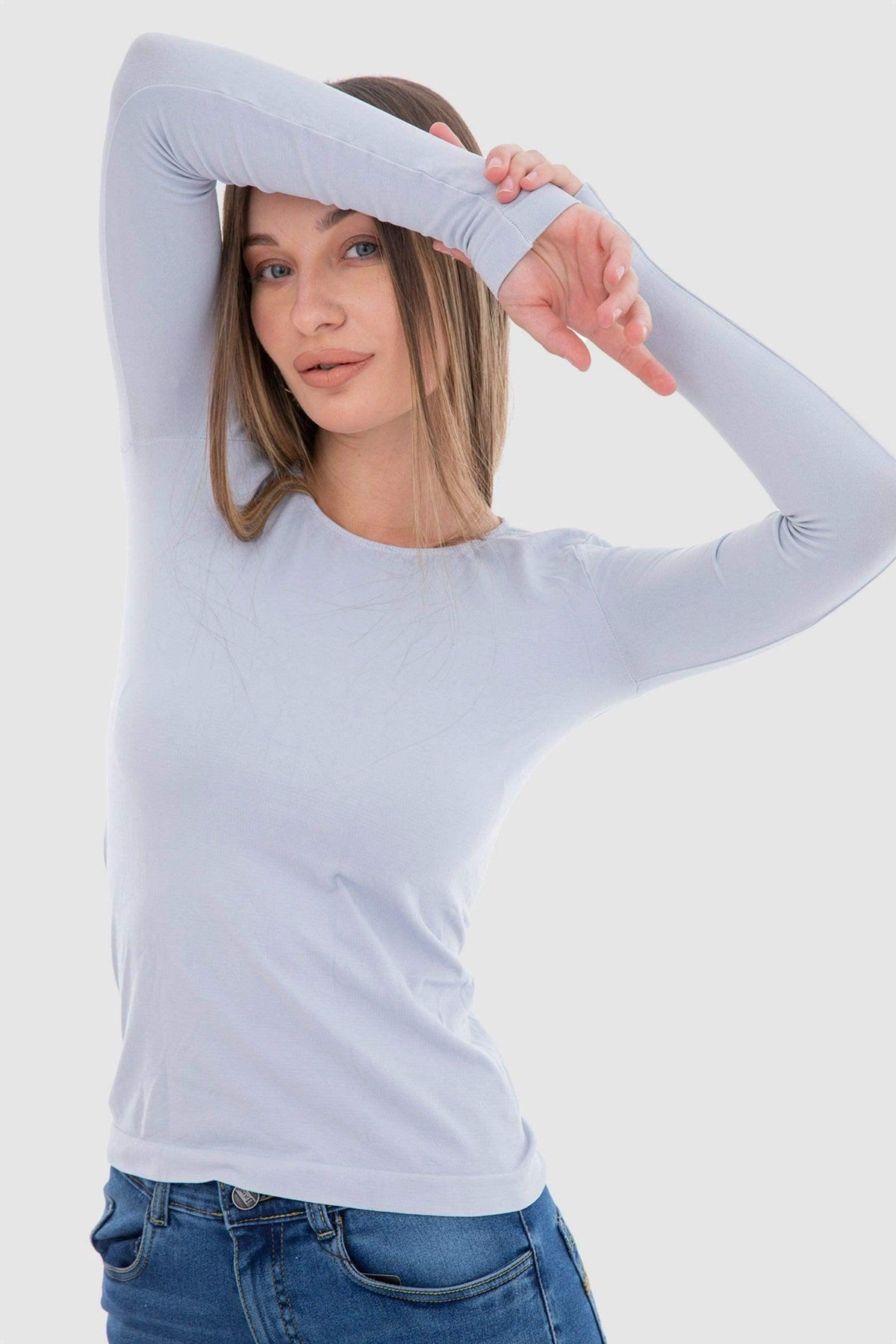 Microfiber Long Sleeves Top (Carina)