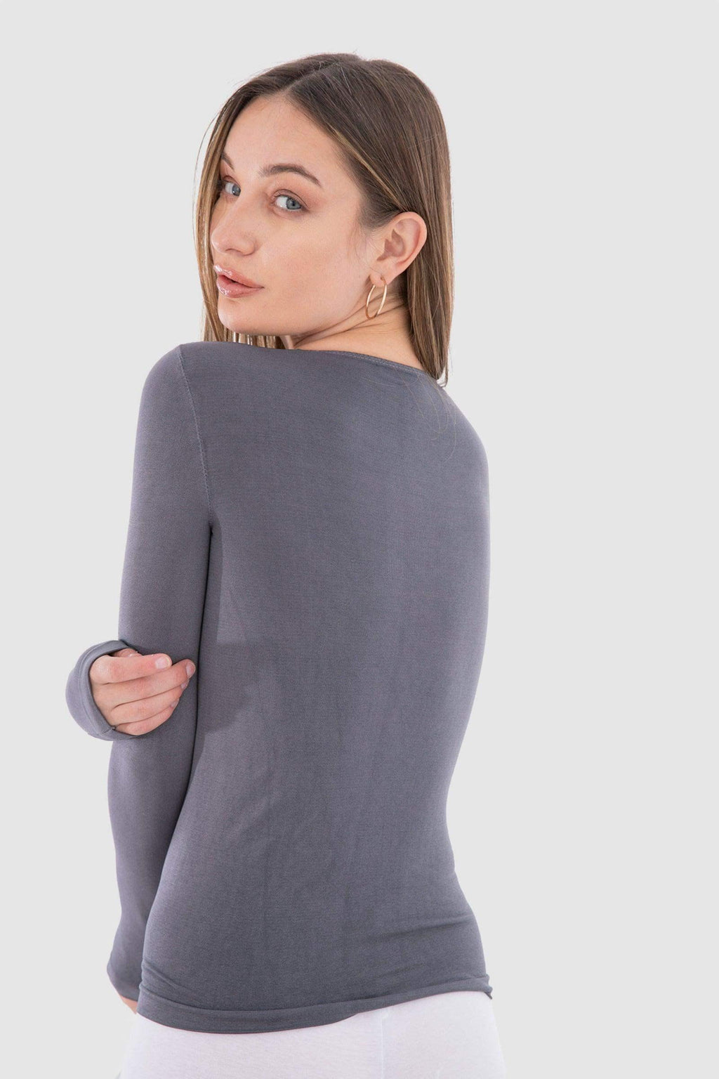 Microfiber Long Sleeves Top (Carina)
