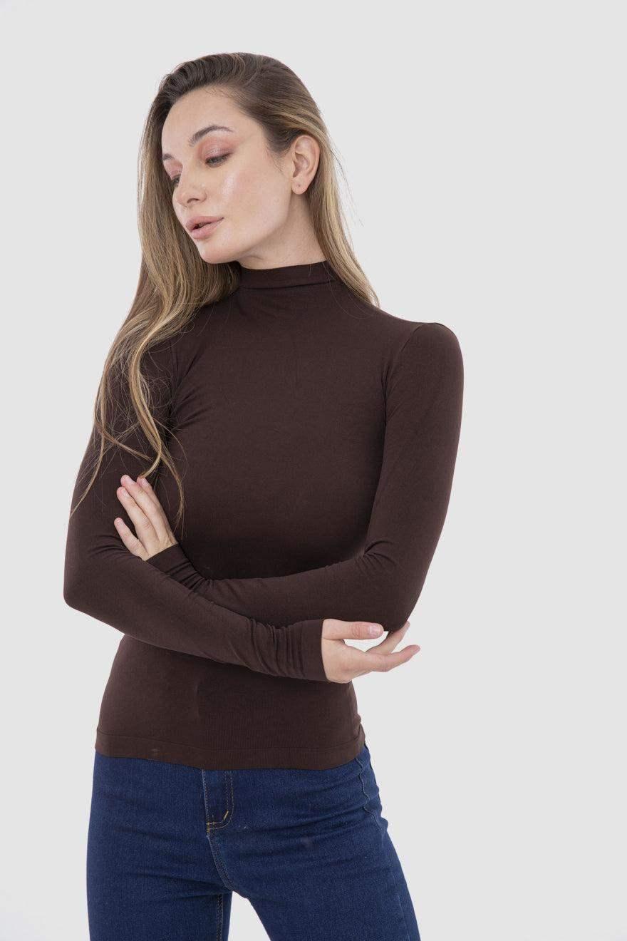 Microfiber Long Sleeves High Neck (Carina)