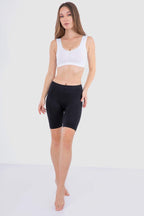 Microfiber Mid Thigh Shorts (Carina)