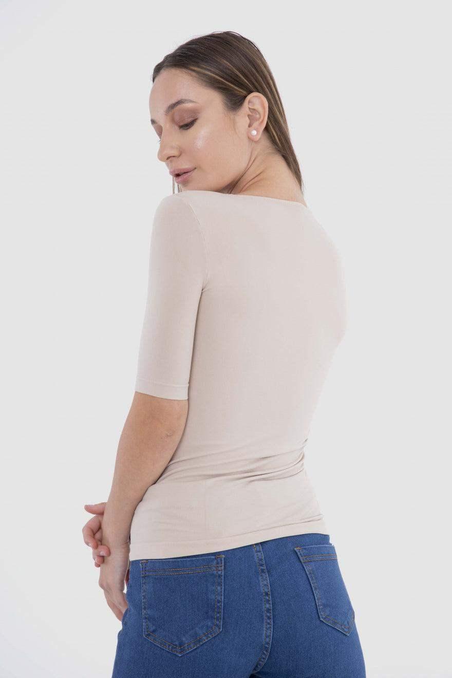 Microfiber Short Sleeve Top (Carina)