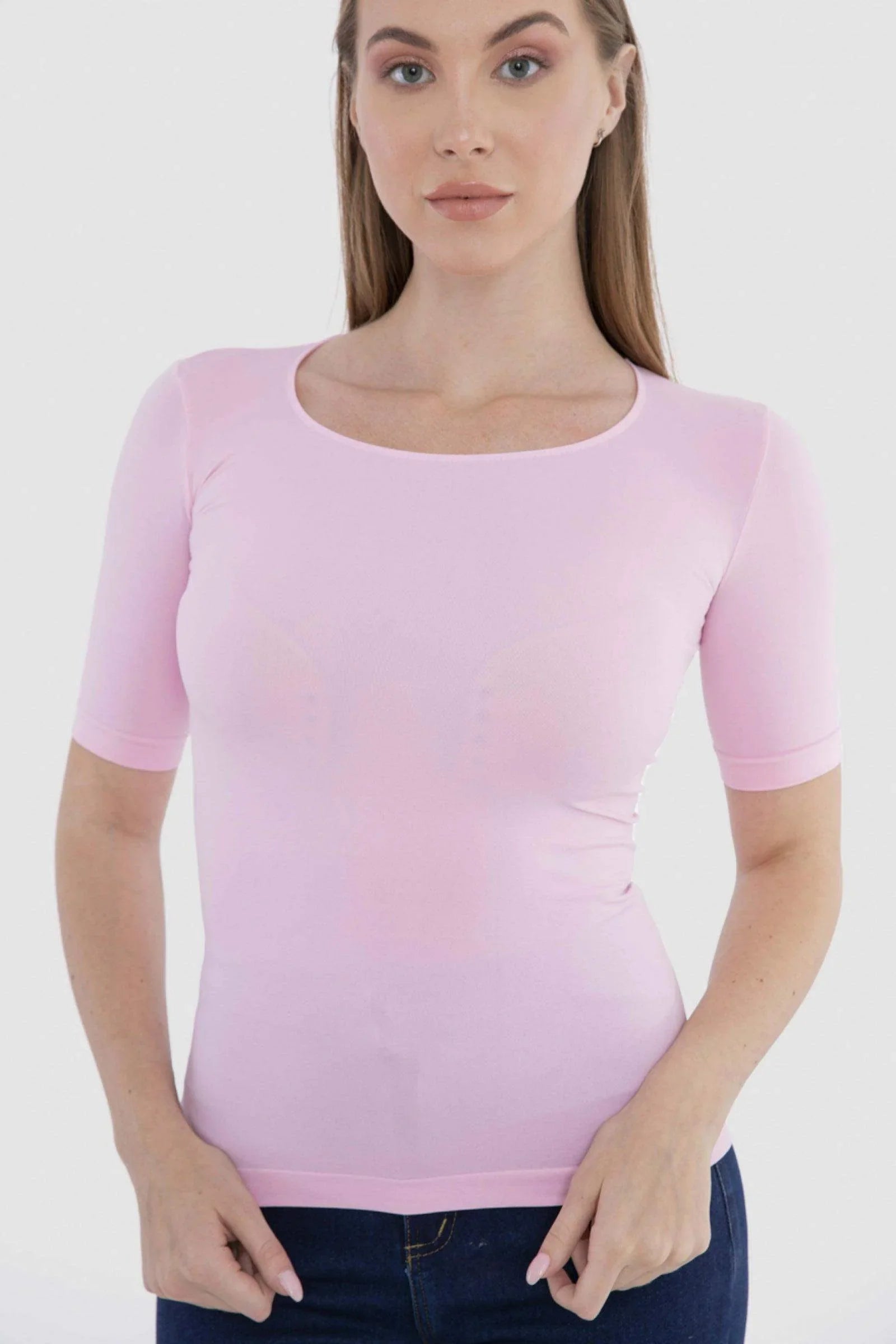 Microfiber Short Sleeve Top (Carina)
