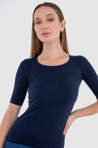 Microfiber Short Sleeve Top (Carina)