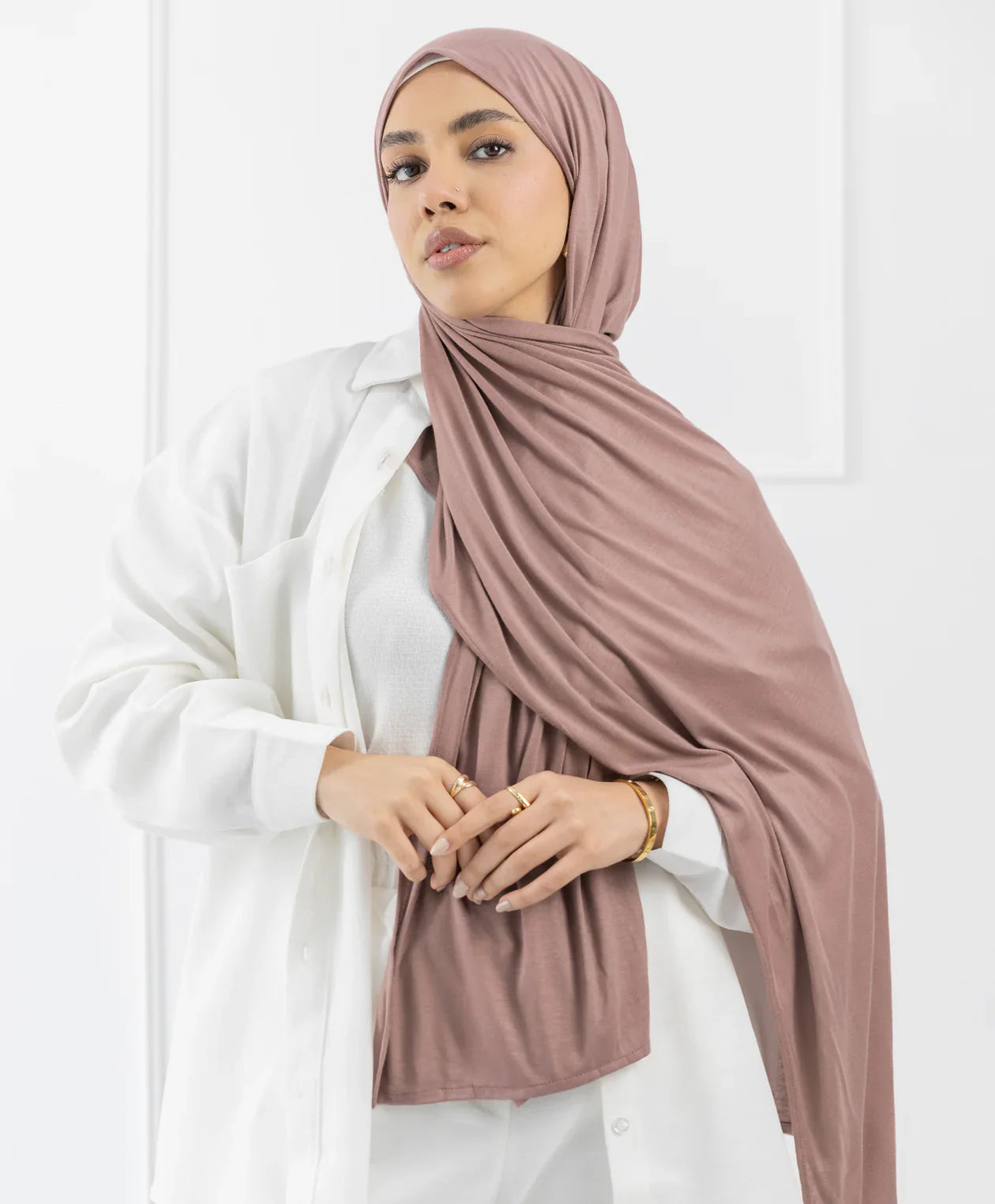 طرحة قطن مقاس صغير(le voile)