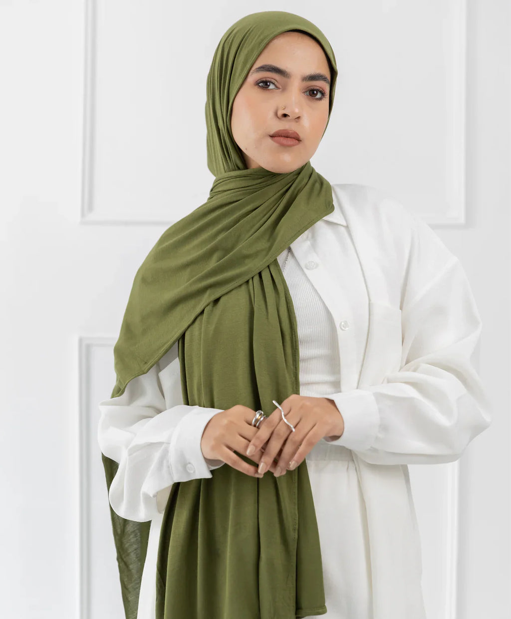 طرحة قطن مقاس صغير(le voile)