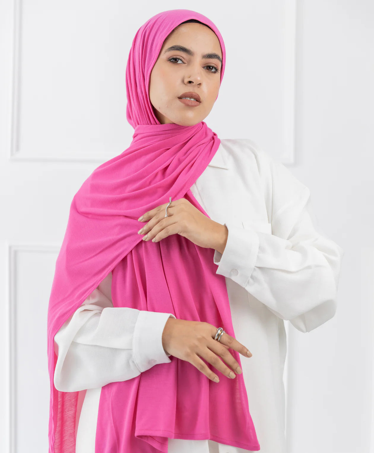 طرحة قطن (مقاس صغير) -  (le voile)  ٣ قطع