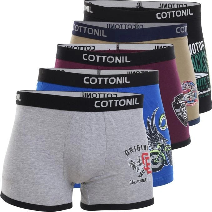 بوكسر ريلاكس رجالي - ( Cottonil )  ٣ قطع