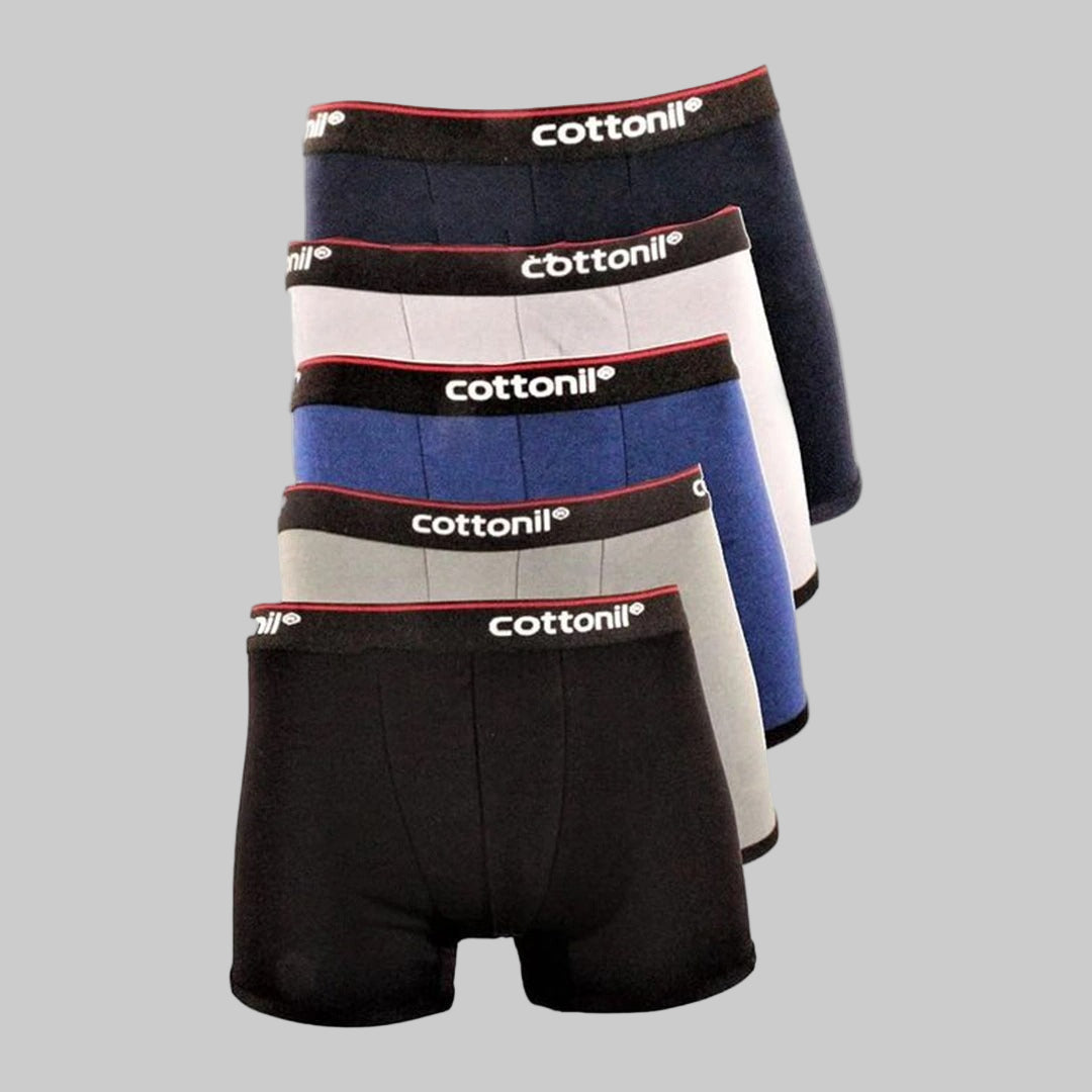 بوكسر ساده رجالي(Cottonil)٣ قطع