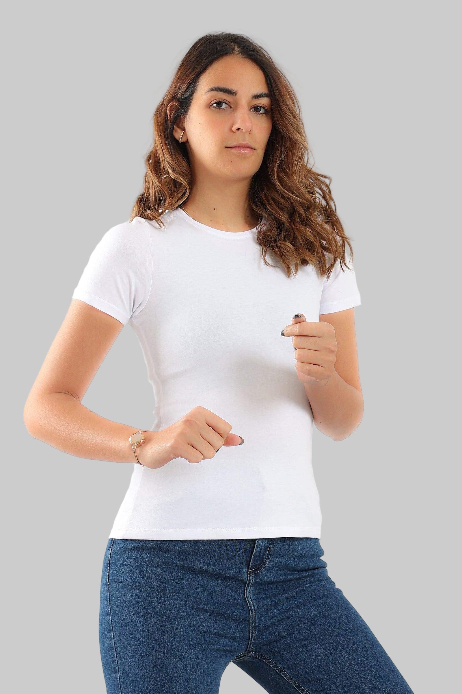 Round Neck Solid Top (Carina)