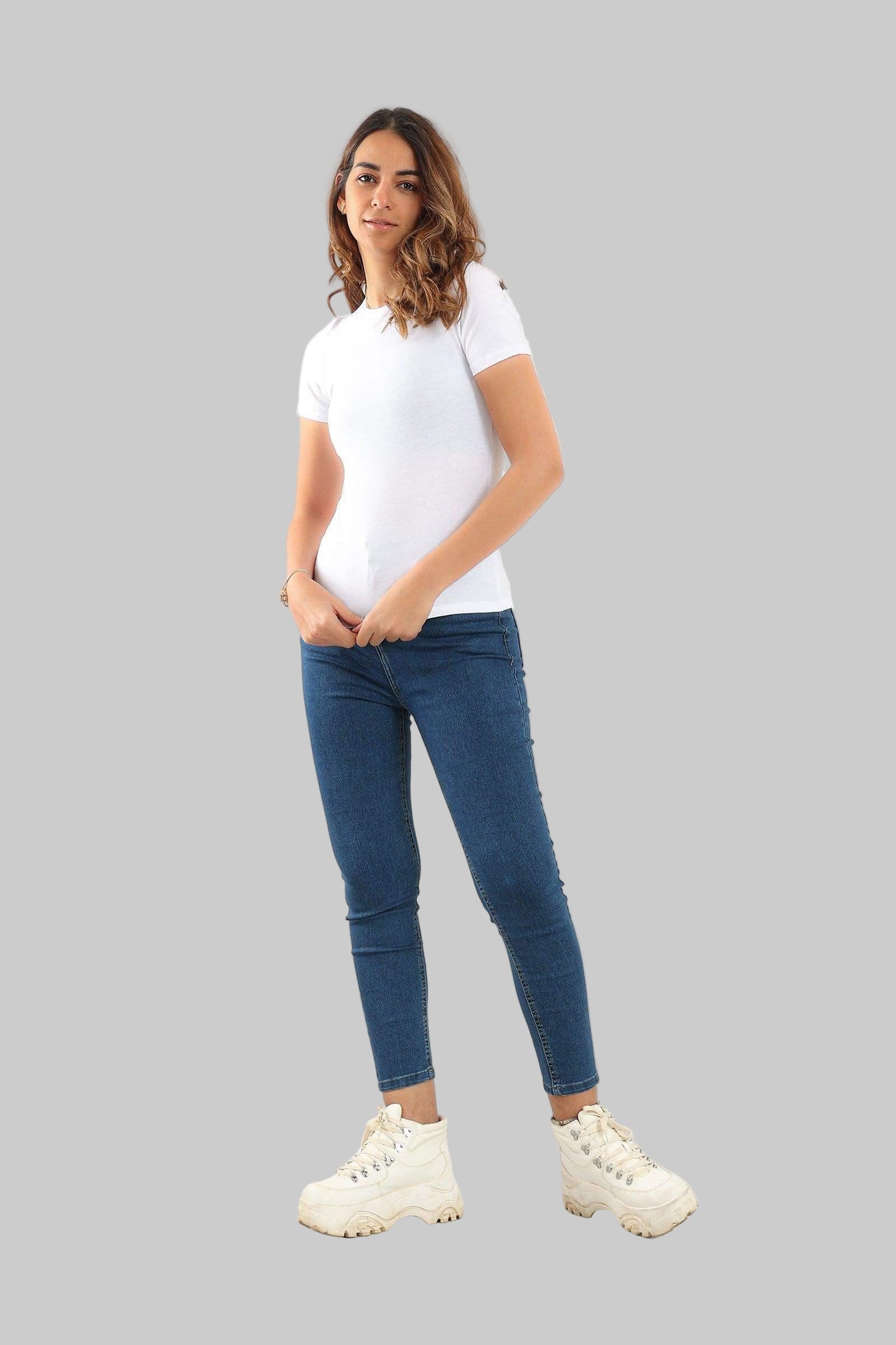 Round Neck Solid Top (Carina)