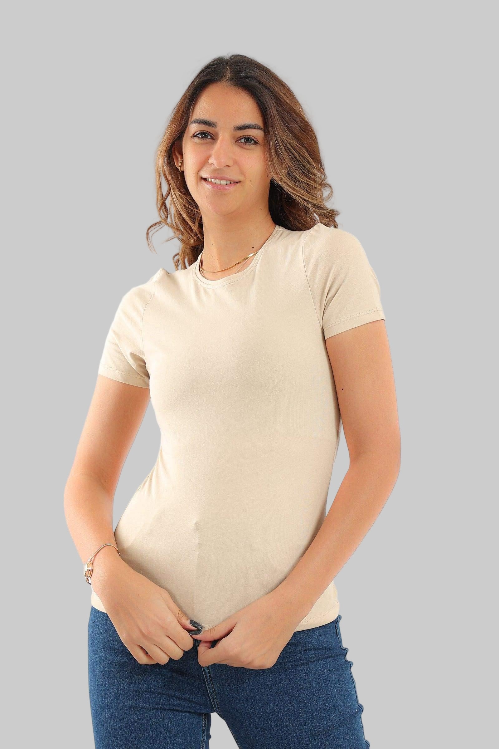 Round Neck Solid Top (Carina)