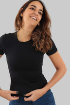 Round Neck Solid Top (Carina)