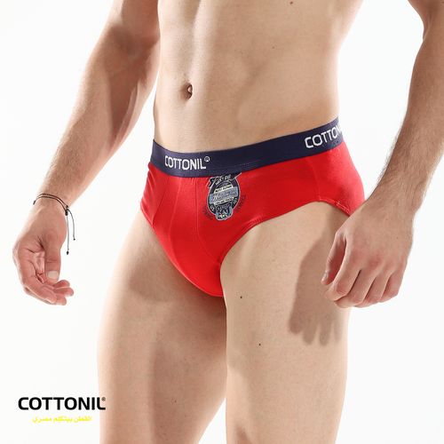 بوكسر بيكيني ريلاكس رجالي ( Cottonil )  ٣ قطع