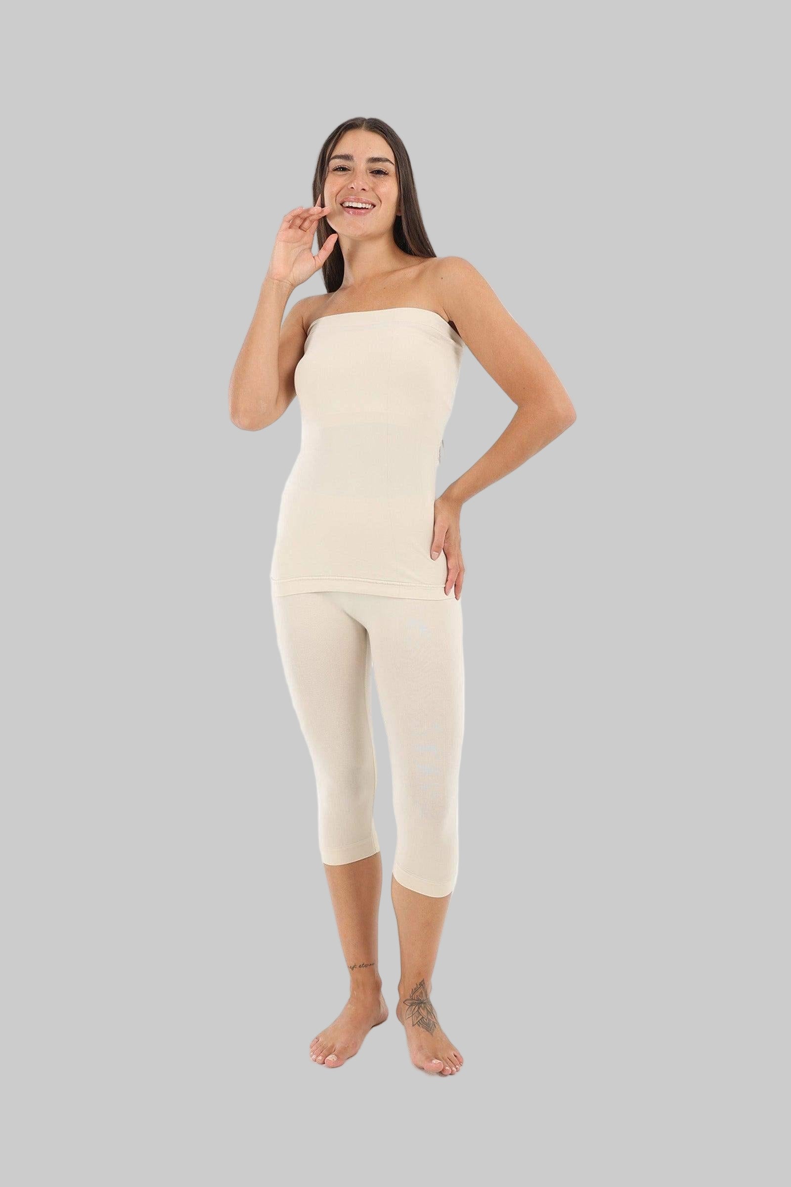 Seamless Strapless Tank Top (Carina)