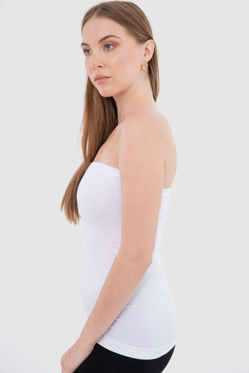 Seamless Strapless Tank Top (Carina)