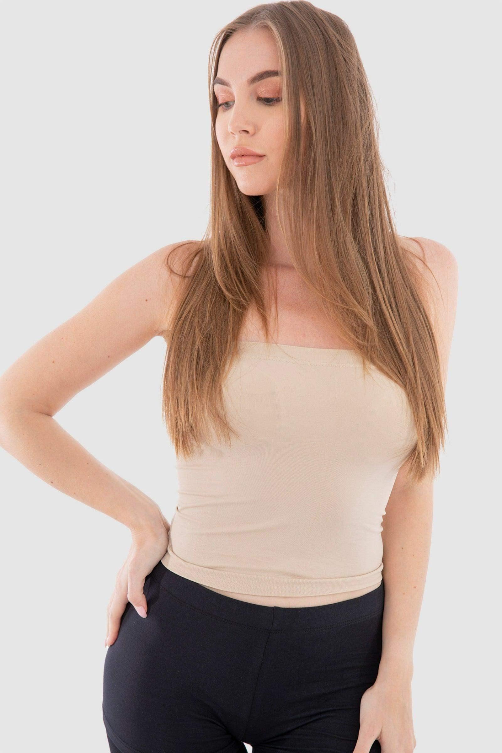 Seamless Strapless Tube Top (Carina)