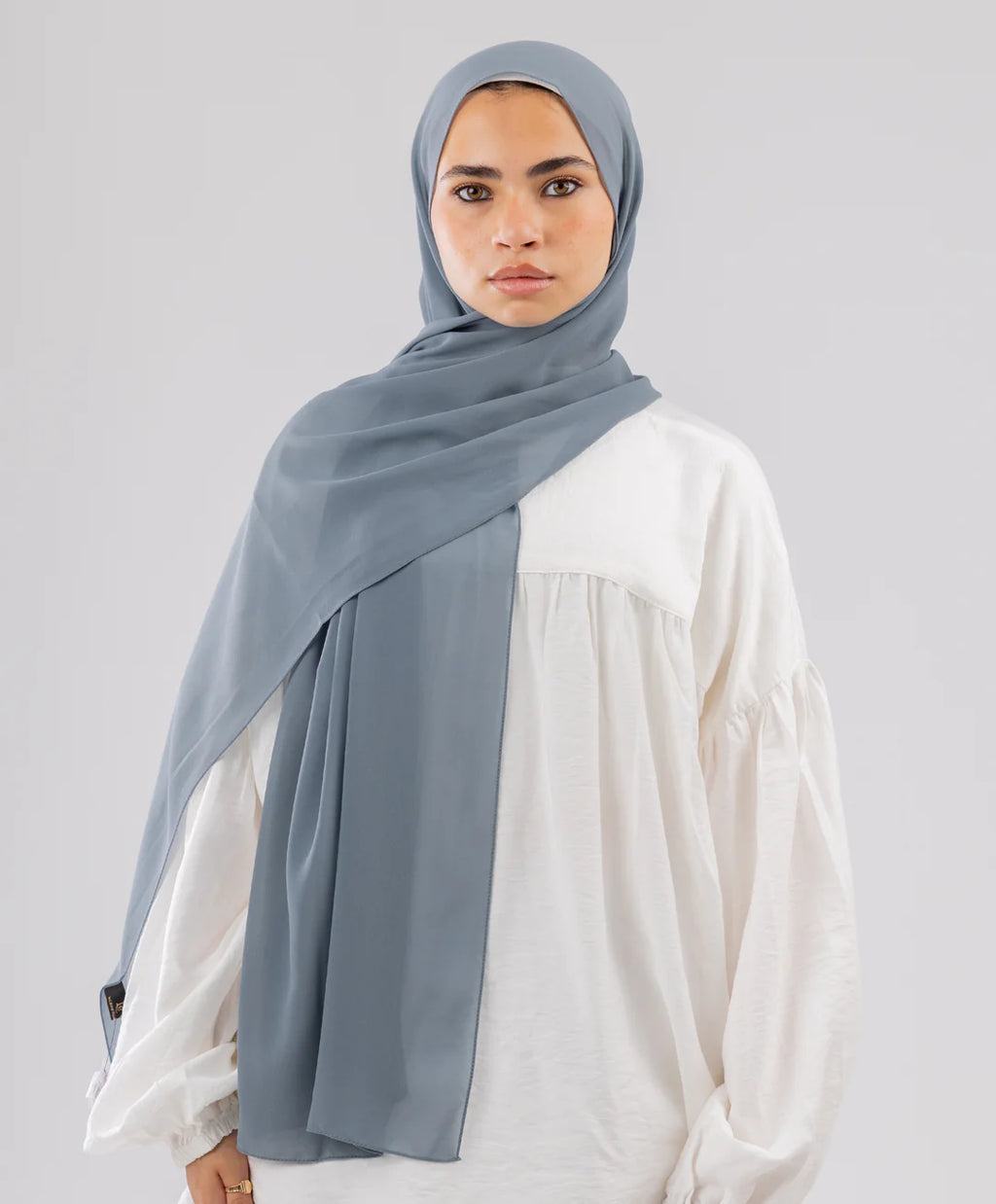 طرحة شيفون (مقاس صغير) - (le voile)  ٣ قطع
