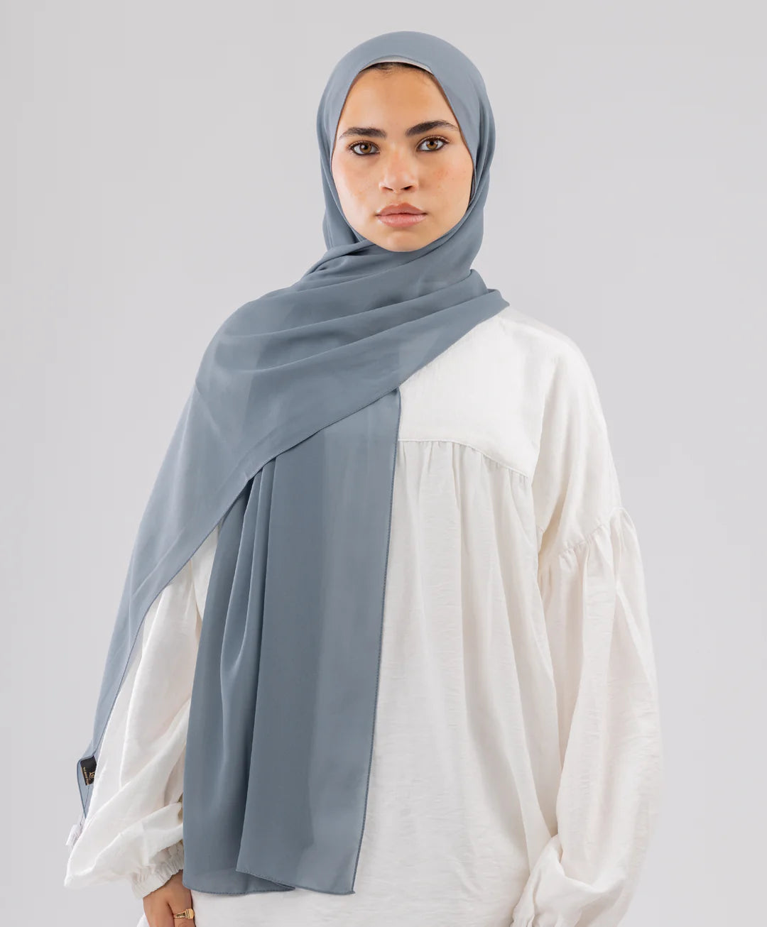 طرحة شيفون (مقاس صغير) - (le voile)  ٣ قطع