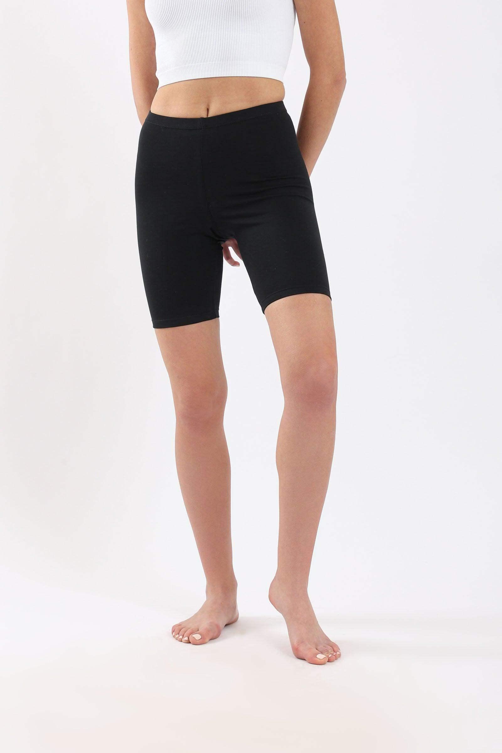 Slim Fit Cotton Leggings Short (Carina)