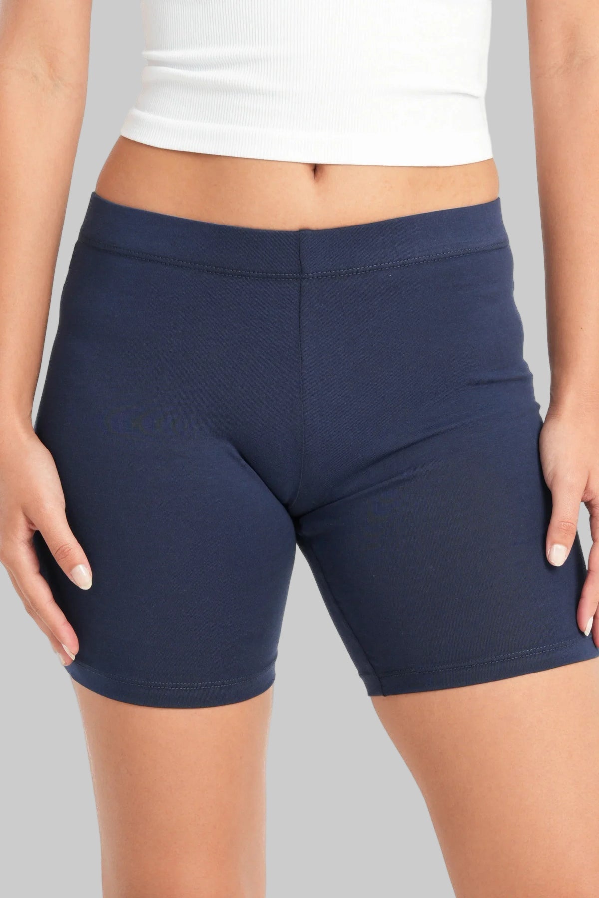 Slim Fit Cotton Leggings Short (Carina)