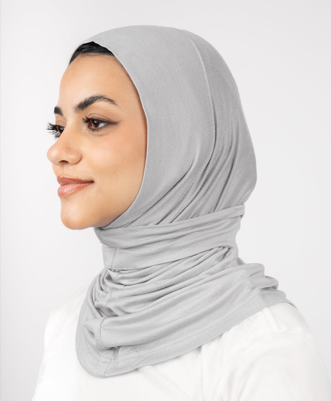Soft Fabric Clips Cap - (le voile)  ٣ قطع