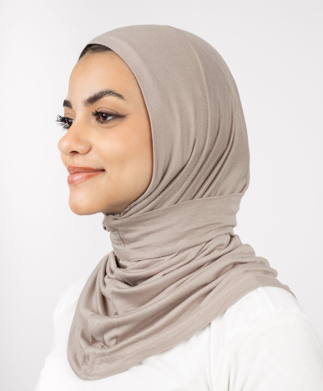Soft Fabric Clips Cap - (le voile)  ٣ قطع