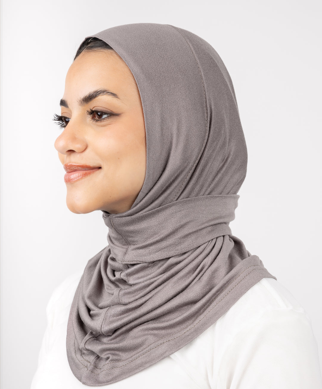 Soft Fabric Clips Cap - (le voile)  ٣ قطع